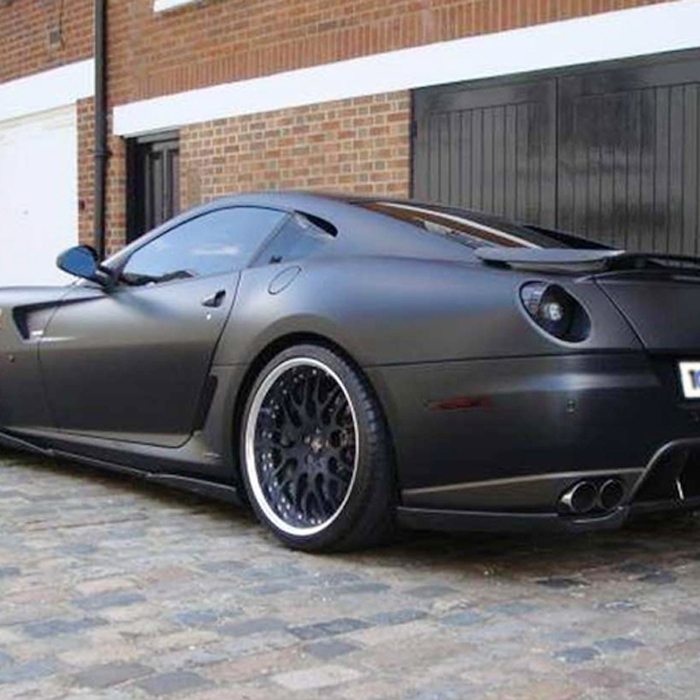 汽車表面改裝噴涂啞光黑色磨砂漆