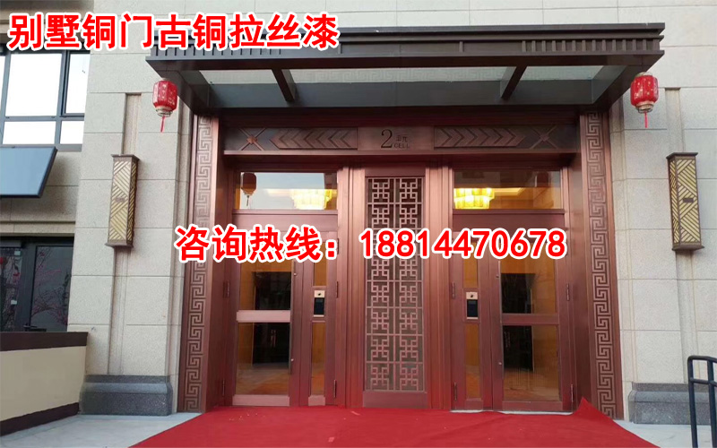 古銅拉絲油漆做出來的效果怎么樣？